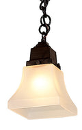 Ruskin One Light Pendant with Art Glass Shade RH-1
