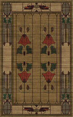 Garden Window, Moss Stickley Rug