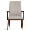 Walnut Grove Tall Upholstered Arm Chair by Stickley