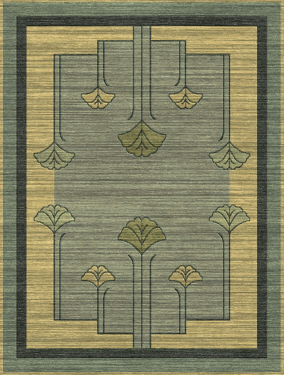 Art Ginkgo Stickley Rug
