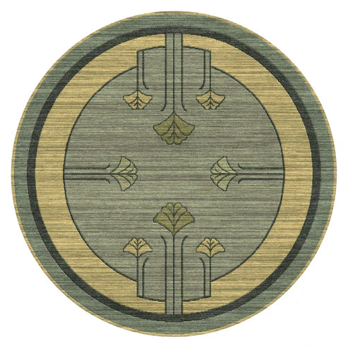 Art Ginkgo Stickley Rug
