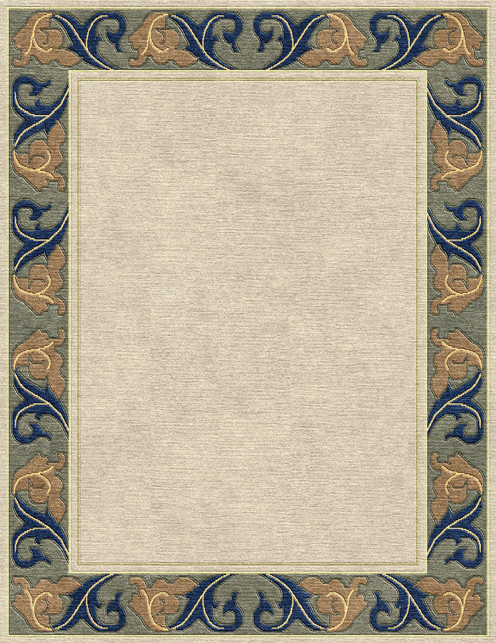 Voysey Border Rug by Stickley