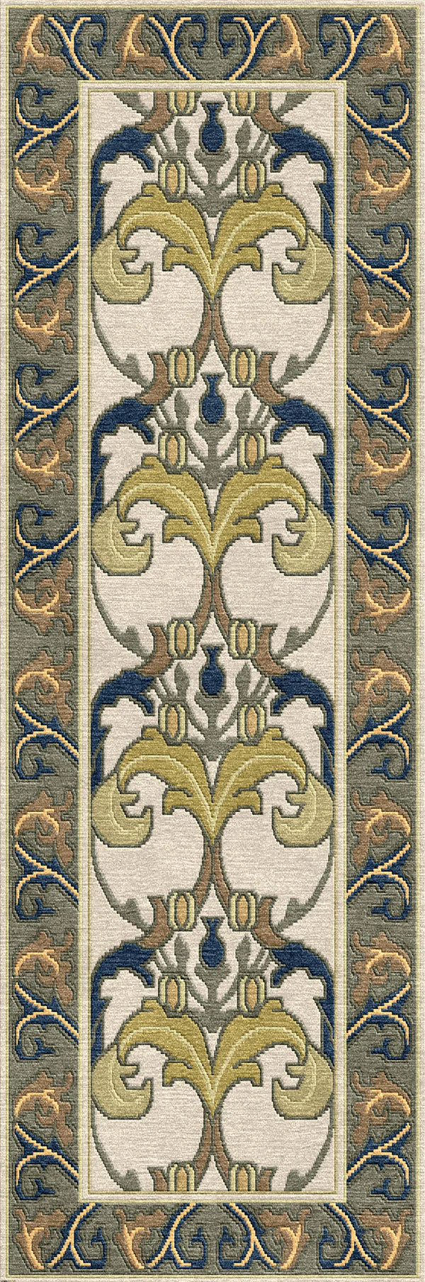 Voysey Botanical Rug by Stickley