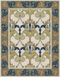 Voysey Botanical Rug by Stickley
