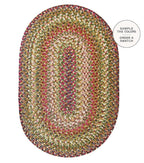 Rainforest Oval Rug 