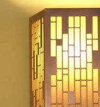 Rectangular  Grid Sconce by James Mattson