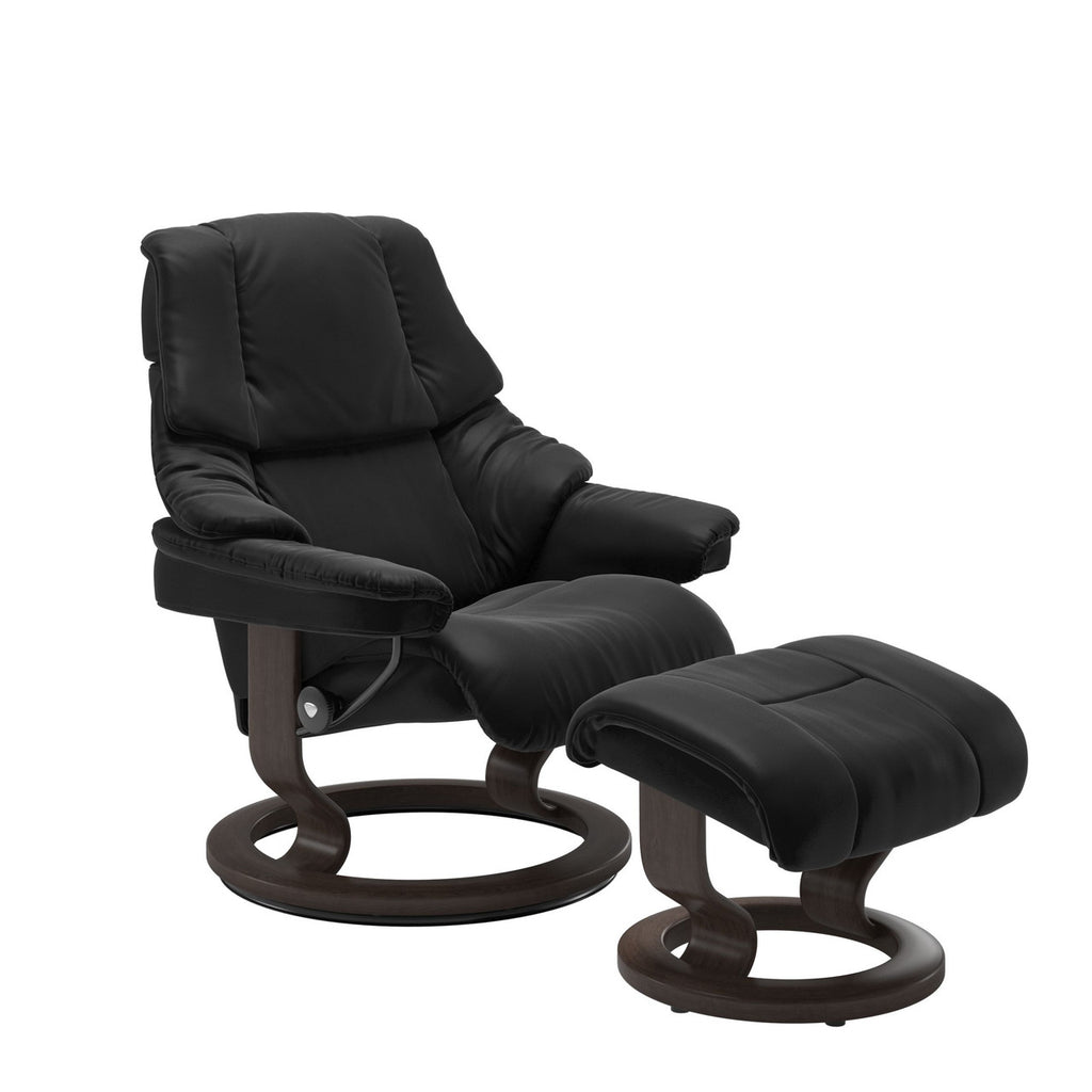 Stressless Reno Classic Chair and Ottoman