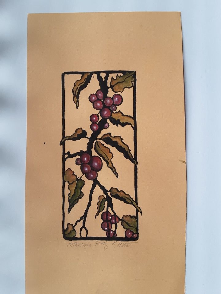 On the Vine Print by Kathleen West