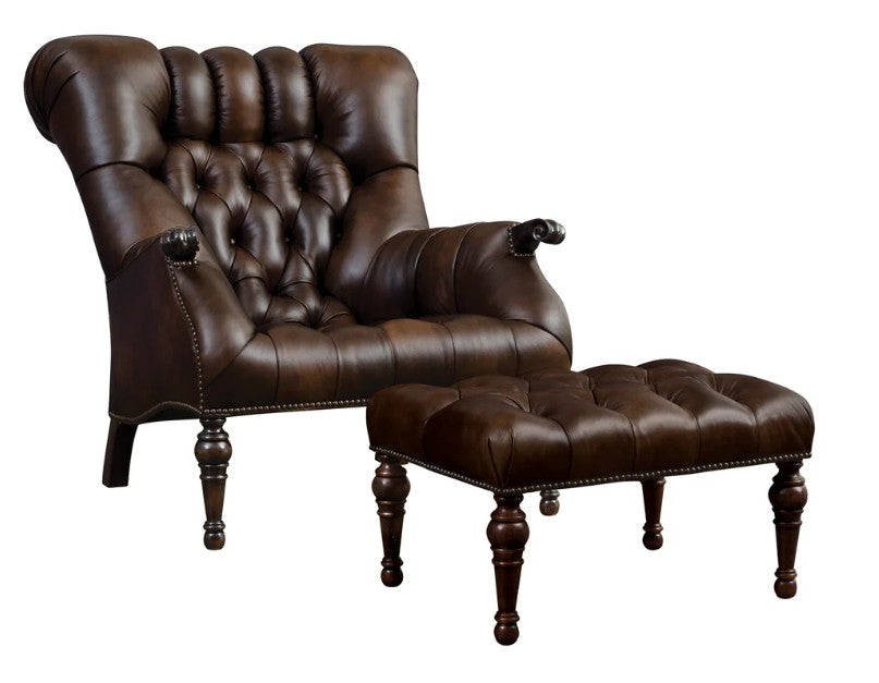Leopold's Chair & Ottoman Promo Set by Stickley