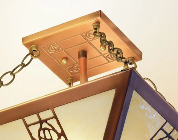 Ceiling Mount - Rose Design by James Mattson