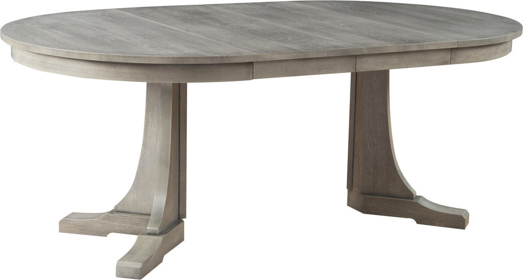 Round Pedestal Stickley Dining Table