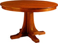 Round Pedestal Stickley Dining Table