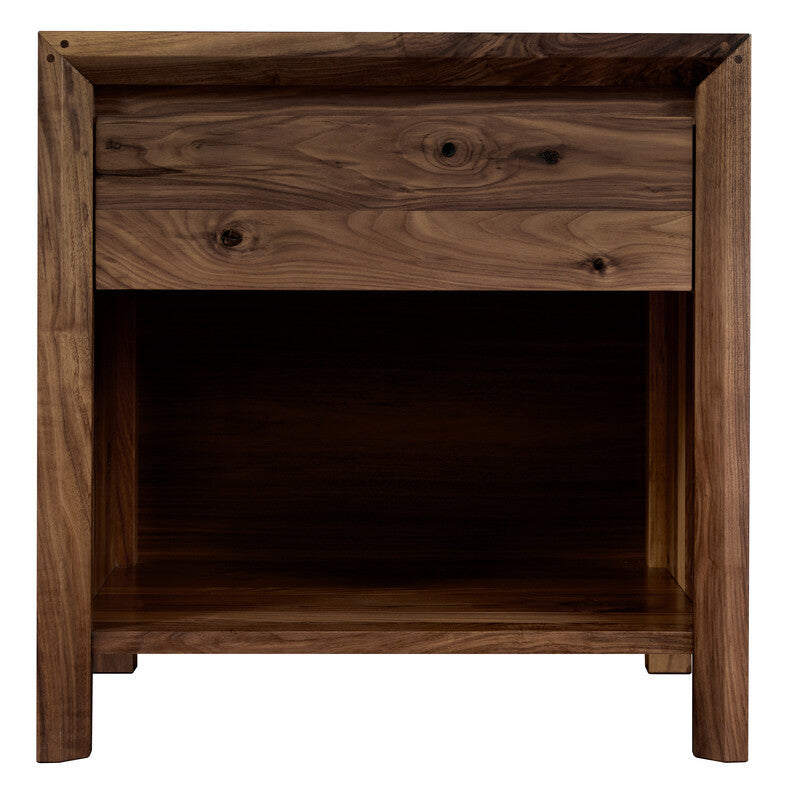 Walnut Road Open Nightstand