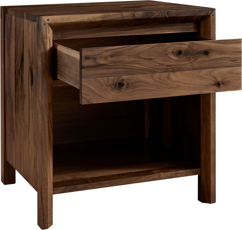 Walnut Road Open Nightstand