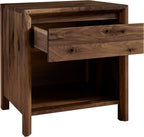 Walnut Road Open Nightstand