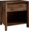 Walnut Road Open Nightstand