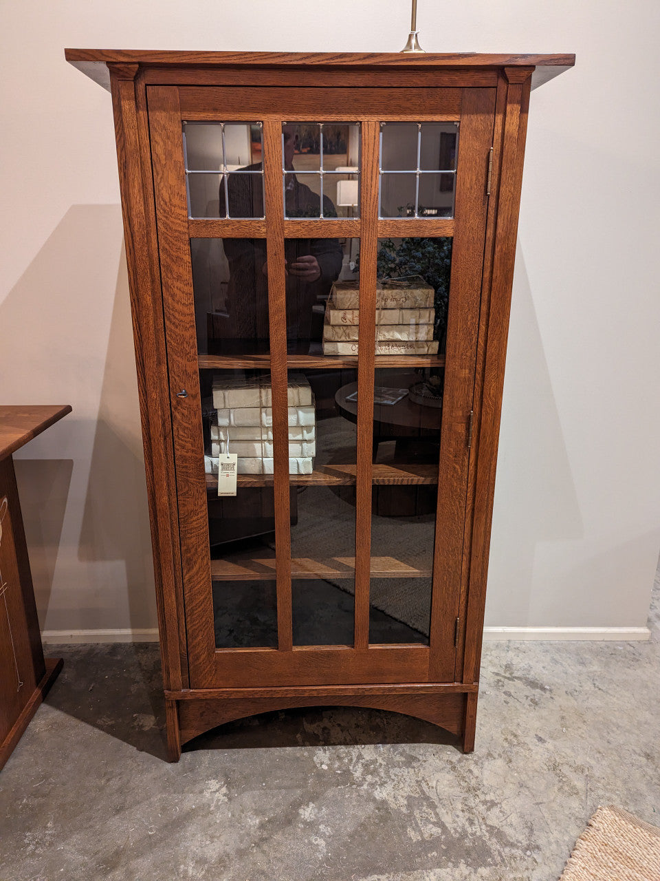 Single Door Stickley Bookcase