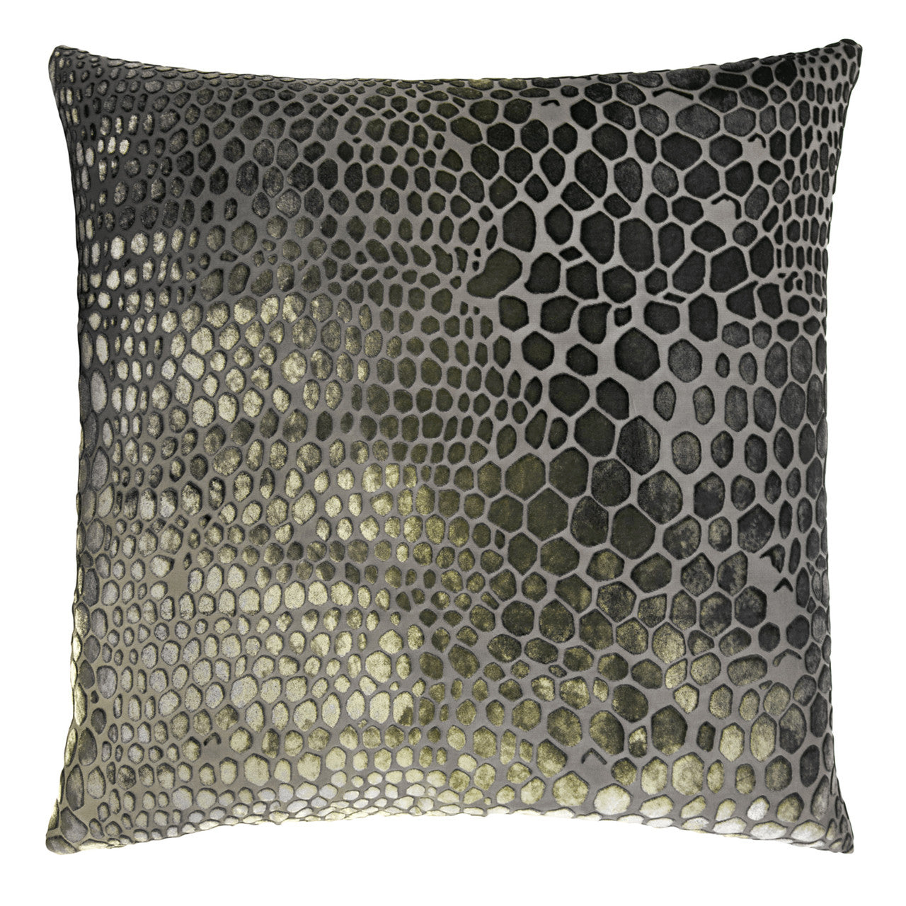 Snakeskin Velvet Pillow By Kevin O'Brien Studio