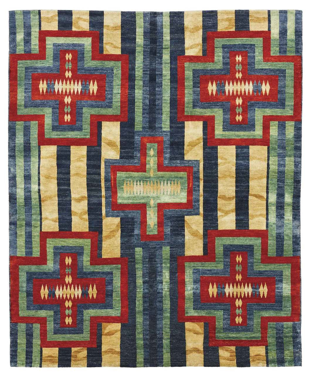 Chief Blanket Blue Pendleton Rug
