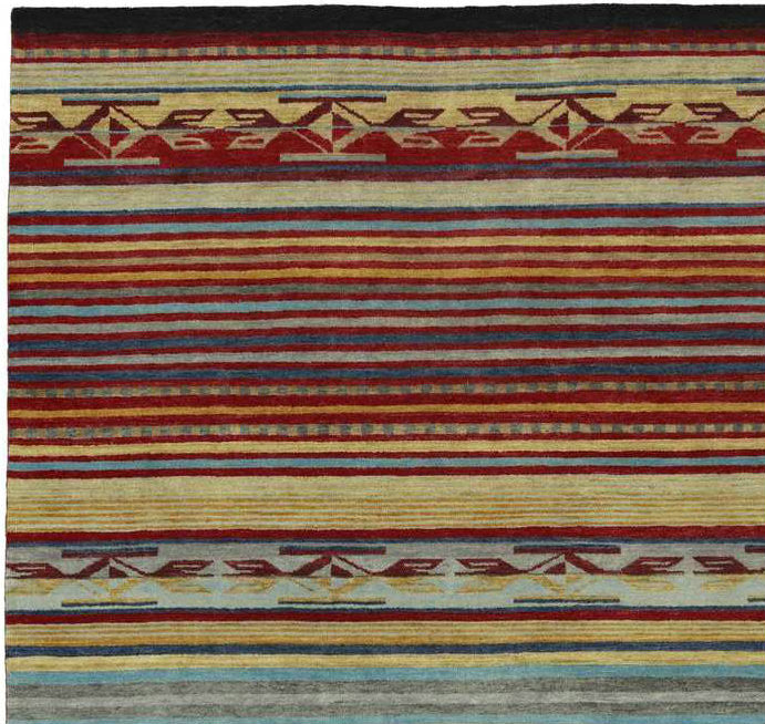 Chimayo Garnet Pendleton Rug