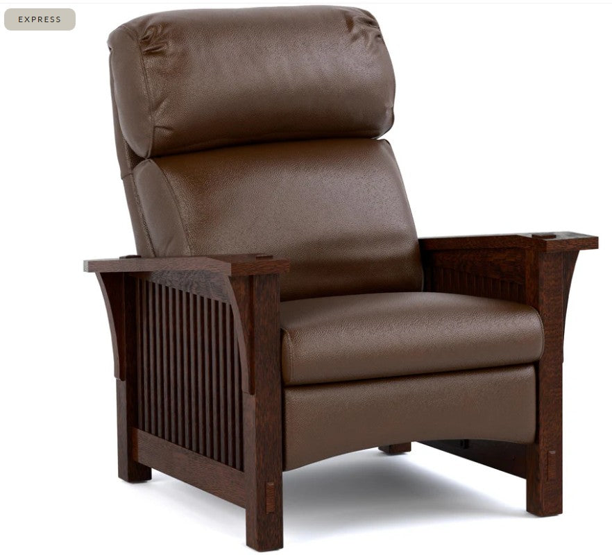Stickley Spindle Morris Manual Bustle Back Promo Recliner Chair