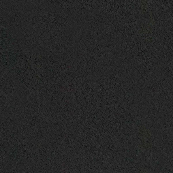 A close-up of a dark charcoal gray textured material, resembling leather or high-quality fabric.