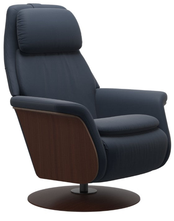 Stressless Sam Wood Power Recliner