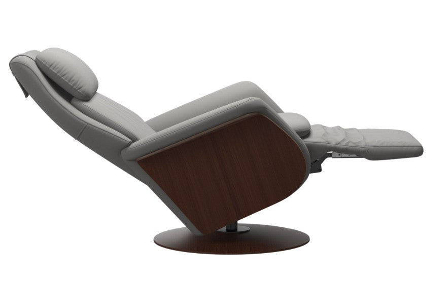 Stressless Sam Wood Power Recliner
