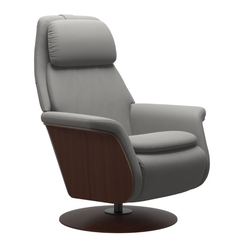 Stressless Sam Wood Power Recliner