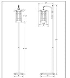 San Marino Hook Arm Floor Lamp