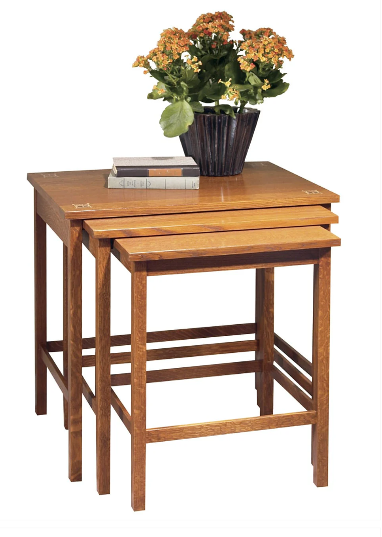 Harvey Ellis nesting tables. 