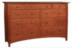 Harvey Ellis Master Dresser by Stickley in cherry. 