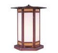 Light fixture for outdoors and patios. 