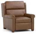 Woodlands Small Roll Arm Wall Promo Recliner with Articulating Headrest and Nails
