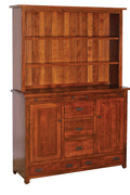 Settelers 56" W Hutch with Open Top #11-56-SV