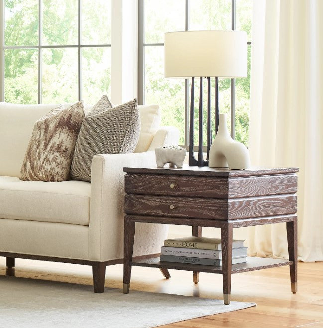 Maidstone Two-Drawer Side Table by Stickley