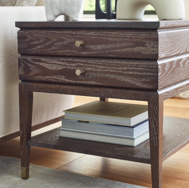 Maidstone Two-Drawer Side Table by Stickley