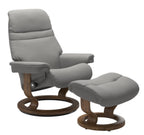 Stressless Sunrise Classic Chair and Ottoman