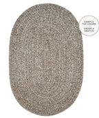 Slate Grey Braided Outdoor Rug