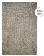 Slate Grey Braided Outdoor Rug