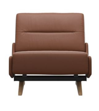 Stressless Stella 3 Seat Sofa with Wood Arms and Legs - Balance adapt