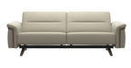 Stressless Stella 3 Seat Sofa with Wood Arms and Legs - Balance adapt