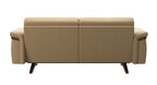 Stressless Stella 3 Seat Sofa with Wood Arms and Legs - Balance adapt