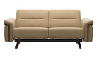 Stressless Stella 3 Seat Sofa with Wood Arms and Legs - Balance adapt