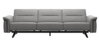 Stressless Stella 3 Seat Sofa with Wood Arms and Legs - Balance adapt