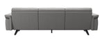 Stressless Stella 3 Seat Sofa with Wood Arms and Legs - Balance adapt