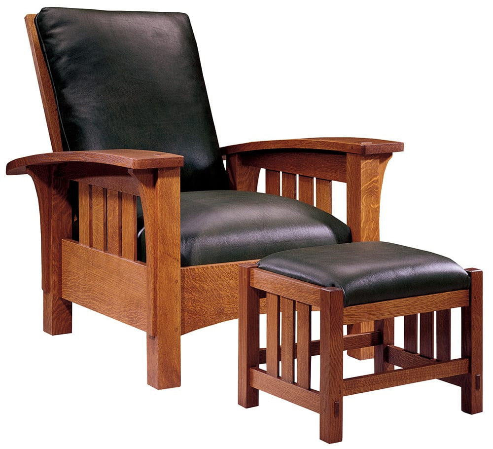 Stickley Bow Arm Morris Chair