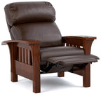 Stickley Bow Arm Bustle Back Morris Promo Recliner