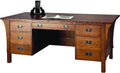 Stickley Executive Desk with Corbels