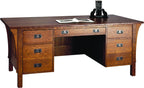 Stickley Executive Desk with Corbels